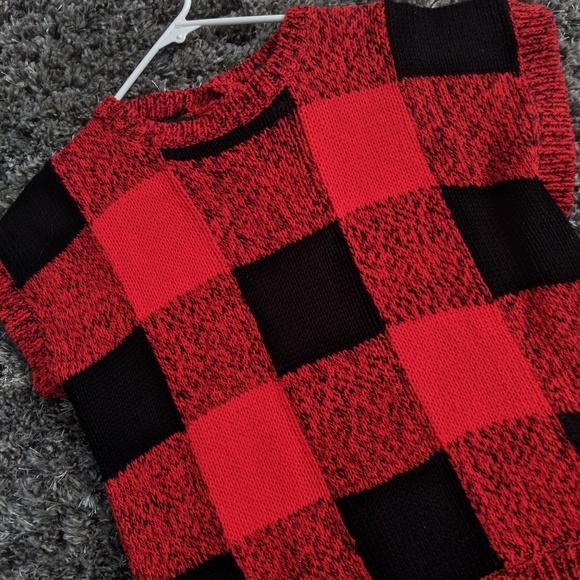 ❌ Vintage buffalo plaid sweater - Picture 2 of 5